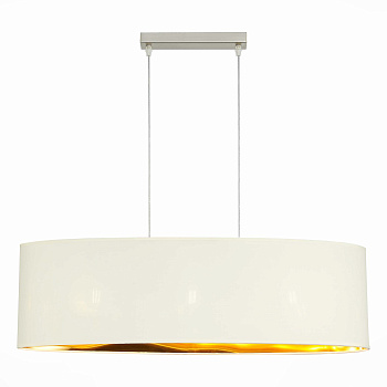 Светильник подвесной Никель/Белый, Серебристый E27 3*40Вт SLE300563-03 EVOLUCE