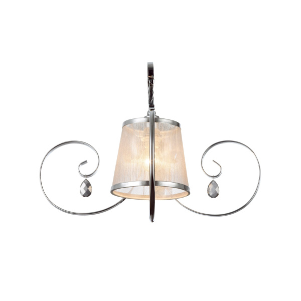 Настенный светильник (бра) 1*E14 40Вт Хром IP20 Simone FR2020-WL-01-CH Freya