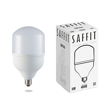 Лампа светодиодная SAFFIT SBHP1030 E27 30W 4000K Лампа светодиодная SAFFIT SBHP1030 E27 30W 4000K