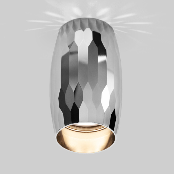 Накладной акцентный светильник 1*GU10 хром IP20 (a057134) Elektrostandard