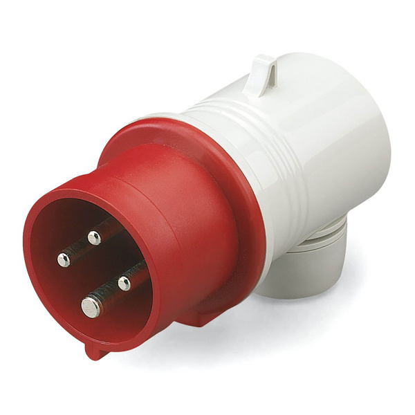 Вилка кабельная угловая IP44 16A 3P+E 400В (B) DKC