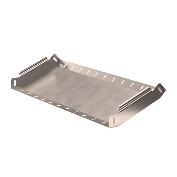 Угол вертикальный внутренний 45 градусов Стандарт INOX (AISI 409) 600х50 Промрукав