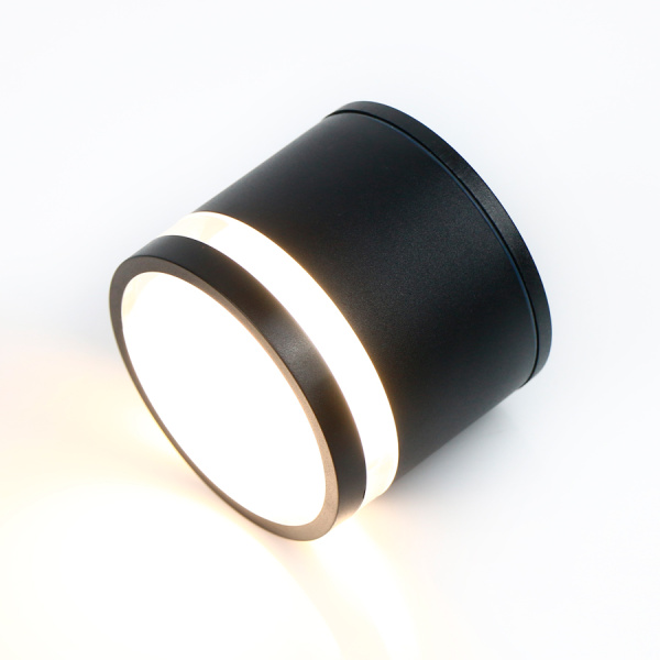 Накладной светильник "Спот" GWL-GX53-M-IP65 Черный Купол General