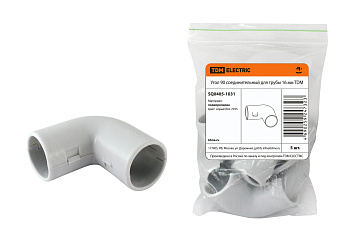 Угол 90 соед. для трубы 16 мм (5шт) TDM