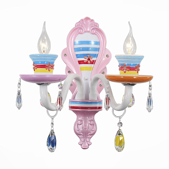 Бра Разноцветный/Разноцветный E14 2*40Вт SL673.781.02 ST LUCE