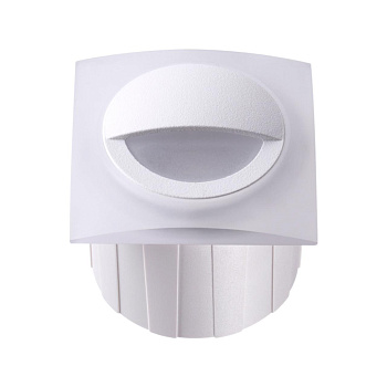 Подсветка ступеней IP65 LED 4000K 3W 220V SCALA белый B NOVOTECH