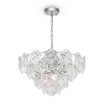 Подвесной светильник 9*E14 60Вт Хром IP20 Molly FR1004PL-09CH Freya