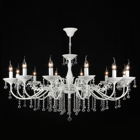 Люстра 12*E14 60Вт Белый IP20 Bellona ARM386-12-W Maytoni