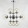 Подвесной светильник 10*E14 60Вт Хром IP20 Richard FR5596PL-10CH Freya