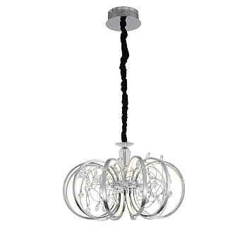 Люстра подвесная Хром, Прозрачный/Белый LED 1*70Вт 4000К SL923.103.12 ST LUCE