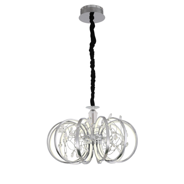 Люстра подвесная Хром, Прозрачный/Белый LED 1*70Вт 4000К SL923.103.12 ST LUCE