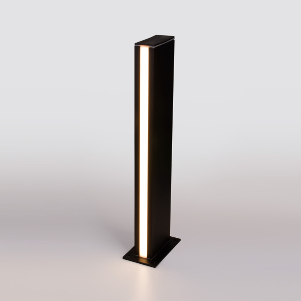 Ландшафтный светодиодный светильник 12Вт 4000К черный IP54 Flat (a053316) Elektrostandard