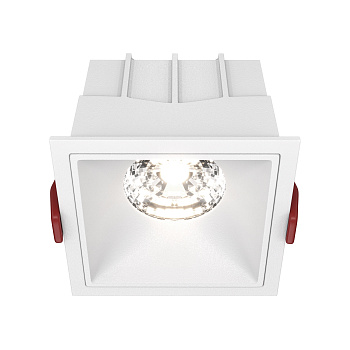 Встраиваемый светильник LED 15Вт Белый IP20 Downlight DL043-01-15W4K-SQ-W Technical Maytoni