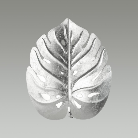 Бра G9 2*5W JUNGLE серебристый/белый/стекло ODEON LIGHT