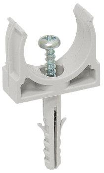 Держатель с защёлкой и дюбелем CT32 IEK