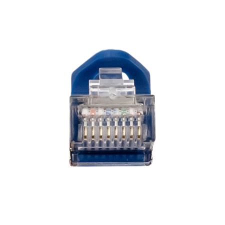 Патч-корд TERACOM PRO Cat,5E экранированный FTP оболочка LSZH серый (2,0м) EKF