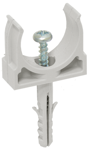 Держатель с защёлкой и дюбелем CT32 IEK