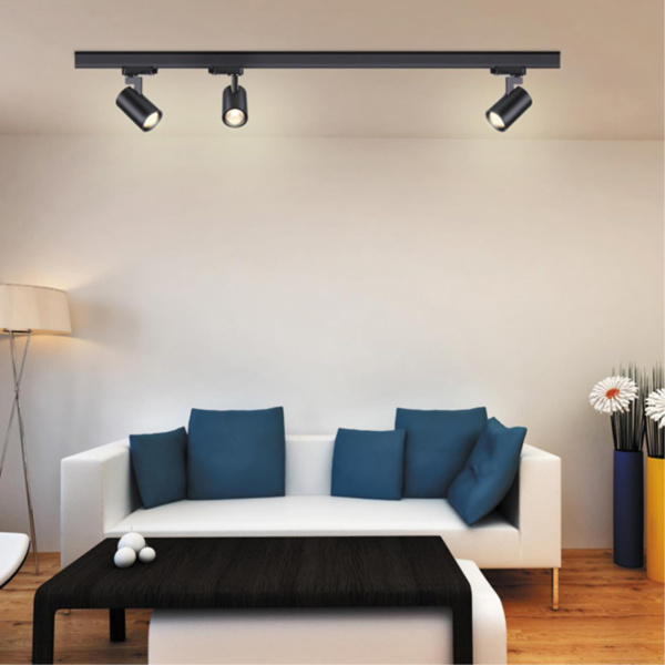 Св-к трёхфазный трековый IP20 GU10 50W 220V GUSTO черный NOVOTECH