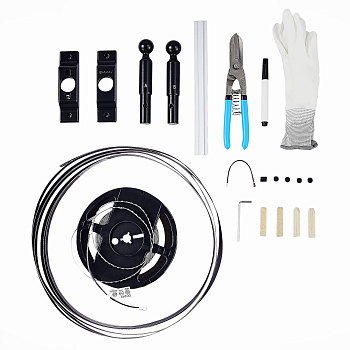 Тросовая световая система Черный LED 1*10Вт 3000К ST960.437.10 ST LUCE