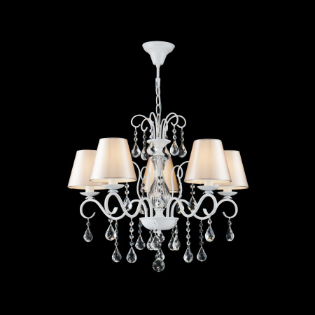 Люстра 5*E14 40Вт Белый IP20 Lucretia FR2032PL-05W Freya