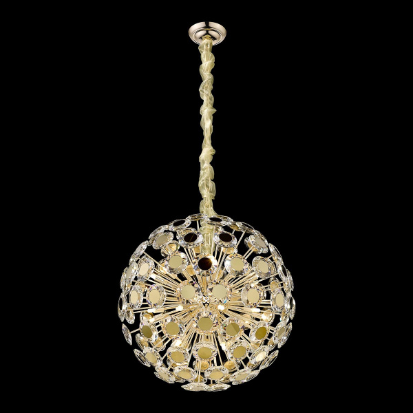 Светильник подвесной Белое золото/Прозрачный G9 23*40Вт WE109.23.303 WERTMARK