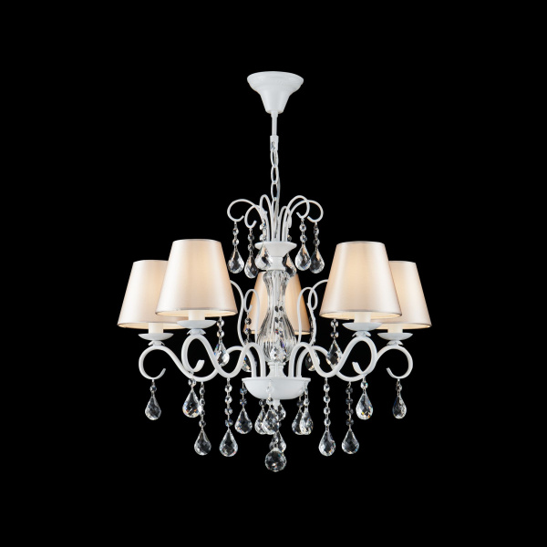 Люстра 5*E14 40Вт Белый IP20 Lucretia FR2032PL-05W Freya