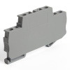 LD563-1-40 Торцевая заглушка для ЗНИ LD555 4 мм² (JXB ST 4), серый STEKKER