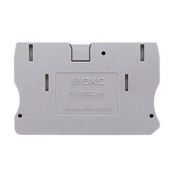 Изолятор торцевой для клеммы VPR-10 DKC