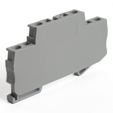 LD563-1-40 Торцевая заглушка для ЗНИ LD555 4 мм² (JXB ST 4), серый STEKKER