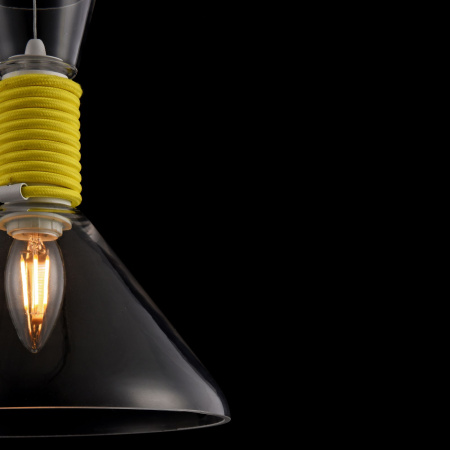 Подвесной светильник 1*E14 40Вт Желтый IP20 California P536PL-01YW Maytoni