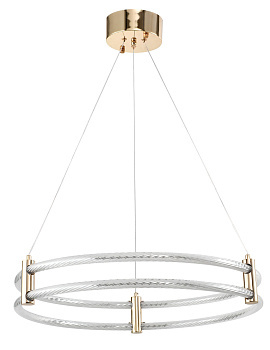 Светильник подвесной RINGER ZRS.57792.116 116Вт 4000K IP20 Золото Zortes