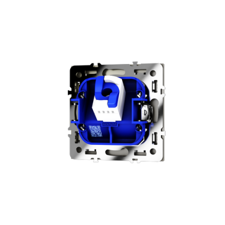 Розетка компьютерная встраиваемая Voltum S70 RJ45 КАТ.6, (шелк)