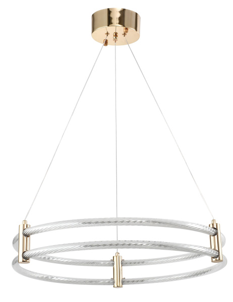 Светильник подвесной RINGER ZRS.57792.116 116Вт 4000K IP20 Золото Zortes