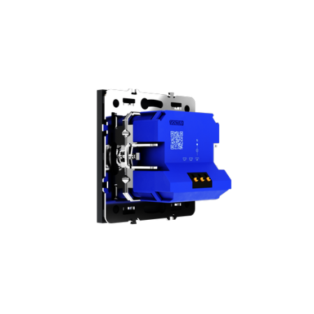 Светорегулятор встраиваемый Voltum S70 поворотно-нажимной 600 Вт, (графит)