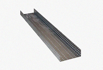 Лоток перфорированный ЛМ 500х100х3000 УХЛ1, оцинкованный лист, S1,2