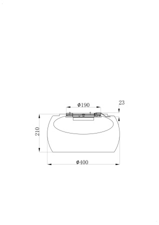 Потолочный светильник 13Вт 3000K Черный IP20 Solen MOD074CL-L13B3K Maytoni