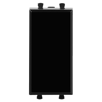 Переключатель модульный, "Avanti", "Черный квадрат", 1 модуль DKC