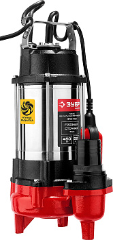 Фекальный насос, 450 Вт ЗУБР