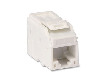 Модуль Keystone RJ45 CAT6 неэкранированный, белый (форм-фактор МС) DKC