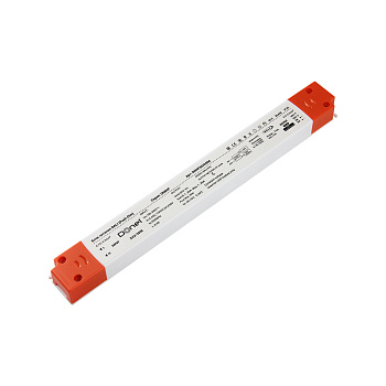 Donel, 30Вт,DC24В,1.25А, IP20, 264*30*18.5мм,блок питания DALI,с функцией Push-Dim, PFC >0.92, серия:DN8HF