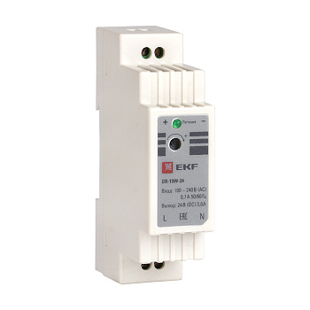 Блок питания 24В DR-15W-24 PROxima EKF