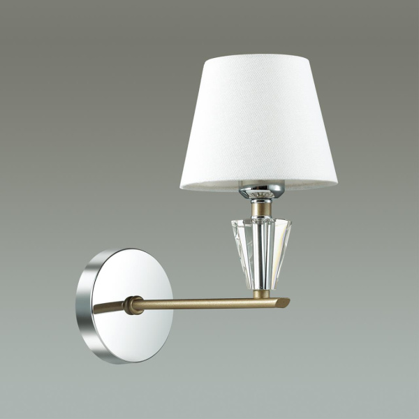 Бра E27 1*60W 220V LORAINE хром,золотой LUMION