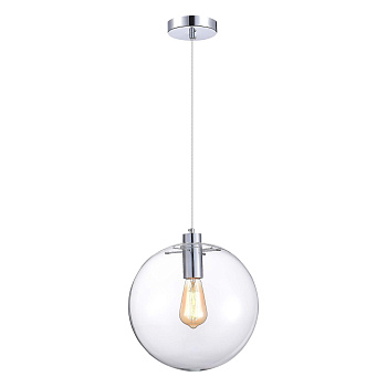 Светильник подвесной Хром/Прозрачный E27 1*60Вт SL1056.123.01 ST LUCE