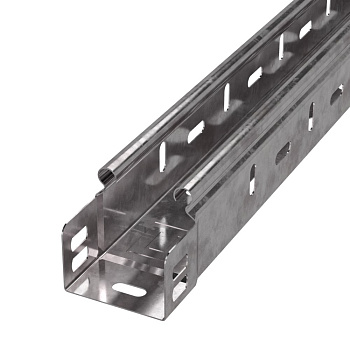 Лоток перфорированный Стандарт 50х50х3000 (0,7 мм) (24 м/уп) Промрукав