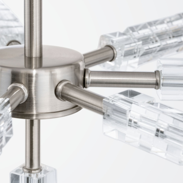 Люстра 7*E14 40Вт Никель IP20 Cube MOD011PL-07N Maytoni