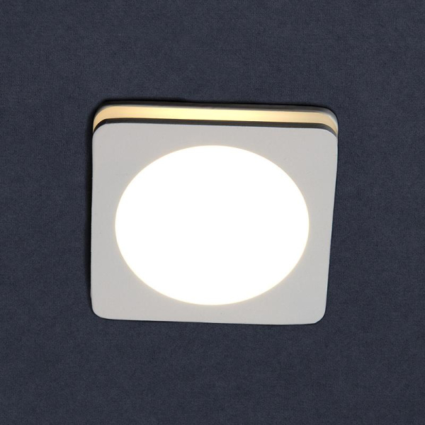 Светильник светодиодный встраиваемый квадрат белый GLP-DECO-S2-7BT-IP40-4-W General