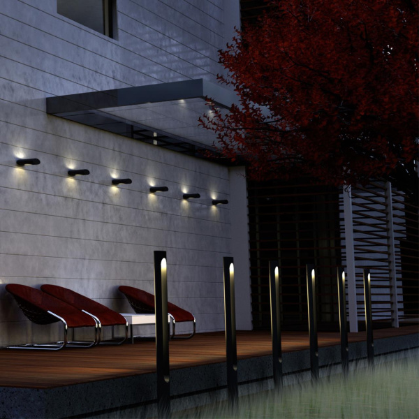 Св-к ландшафтный св/д IP65 LED 4000K 18W 220-240V KAIMAS белый NOVOTECH