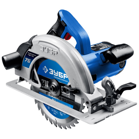 Пила дисковая, 90°-75 мм, диск 210 мм, 2000 Вт, Профессионал ЗУБР