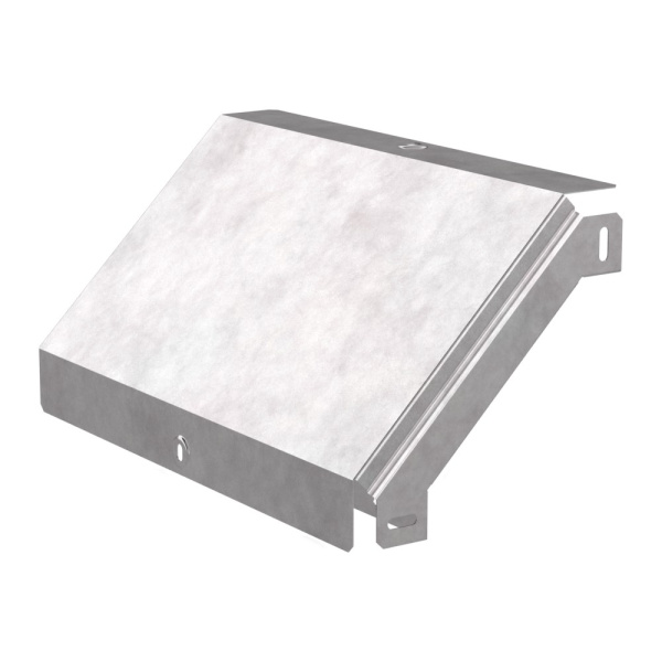 Угол вертикальный внешний 90 градусов с крышкой Стандарт 400х50 Промрукав