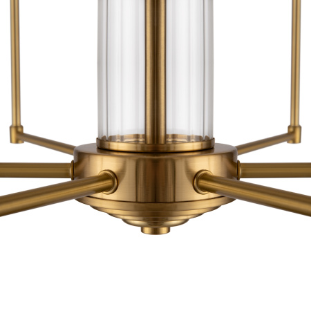 Люстра 6*E14 60Вт Латунь IP20 Agnes FR5184PL-06BS Freya